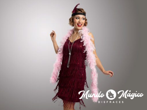 Charlestón color vino