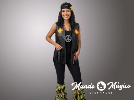PC.HIM.424 Hippie mujer pantalón verde TS M