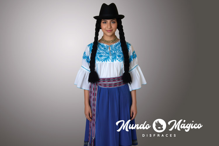 EC.Z.162 Zuleta falda azul T10 12 S EC.Z.162 Zuleta falda azul T10 12 S