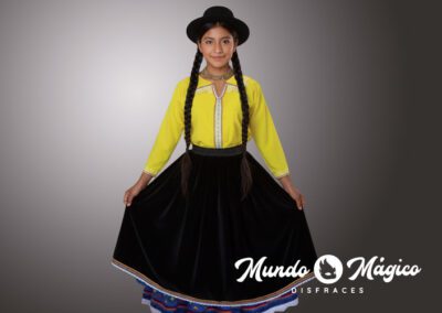 ARM.C.15.A Cayambeña Negra y amarilla T10 12 14 XS