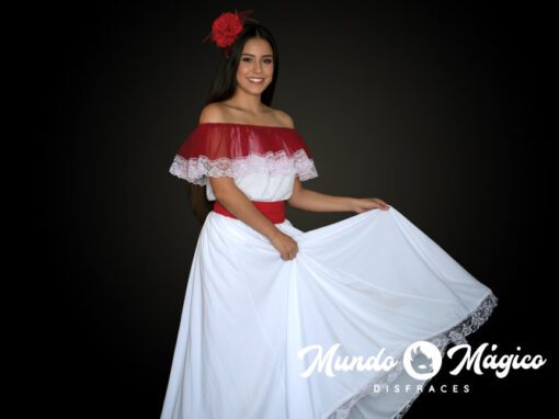 EC.E.65 Esmeraldas blanco y rojo T12 14 S M