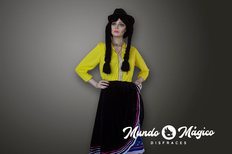 Indígena blusa amarilla