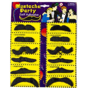 Bigote pequeño negro