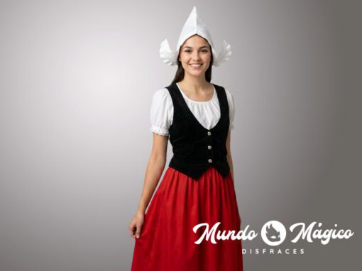 ARM.H.4-A Holandesa blanco negro y rojo TS M ARM.H.4-A Holandesa blanco negro y rojo TS M