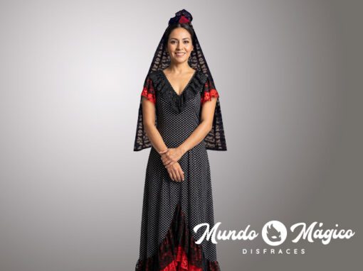 ES.22 ES.23 Española negra con lunares TS M ES.22 ES.23 Española negra con lunares TS M