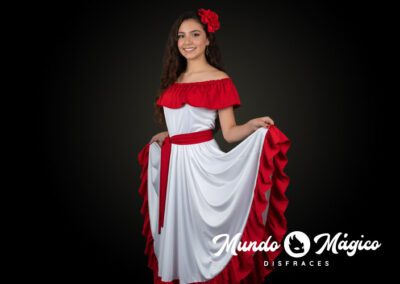 EC.E.140 Esmeraldas blanco y rojo T10 12