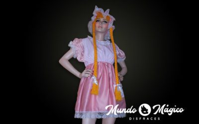 Muñeca rosada blusa rayas