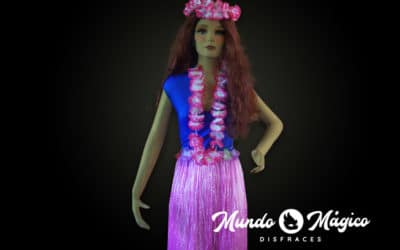 Hawaiana rosada con azul