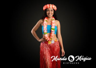 PS.H.65 Hawaiana roja y turquesa. Única