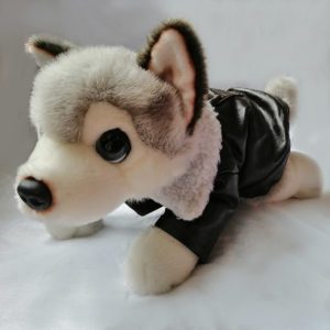 Chaqueta de cuero para perrito