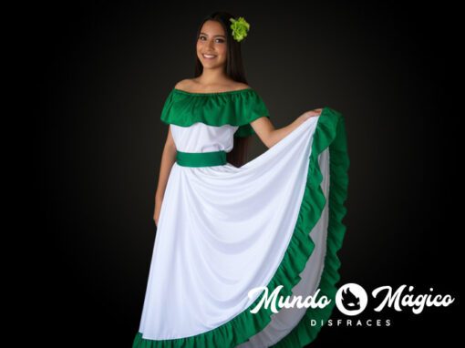 EC.E.139 Esmeraldas blanco y verde T12