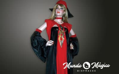 Casandra negro con rojo