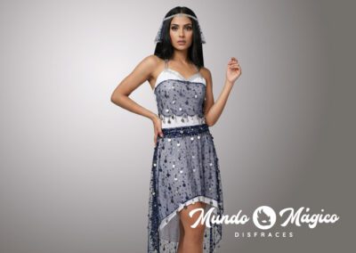 PC.A.290 Árabe Gris con lentejuelas TS M