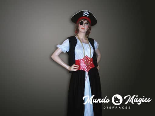 Pirata falda larga