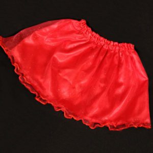 Tutú varios colores - rojo, Medium adulto