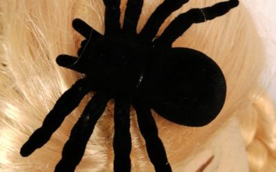 Vincha en forma de araña