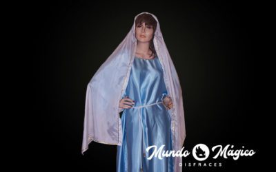 Virgen túnica azul