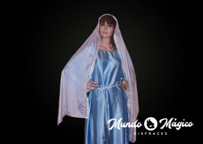 Virgen túnica azul