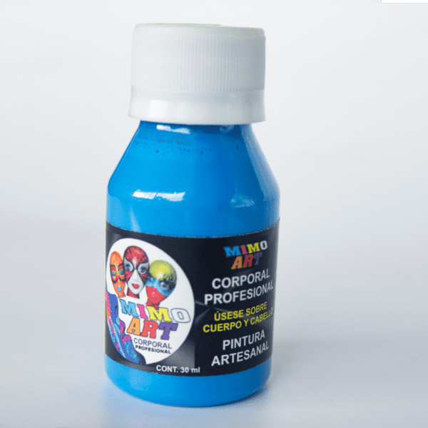 Pintura para cabello azul