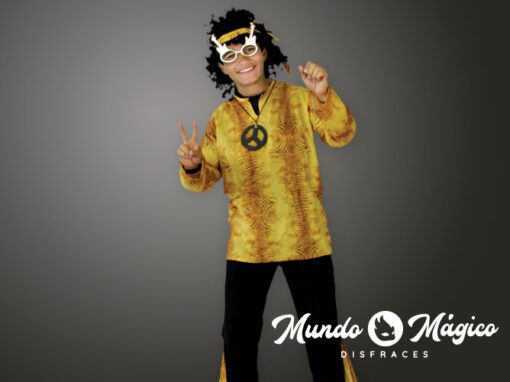 Hippie amarillo con negro