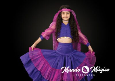 Árabe lila con rosado