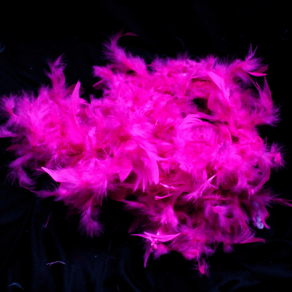 boa o estola fucsia