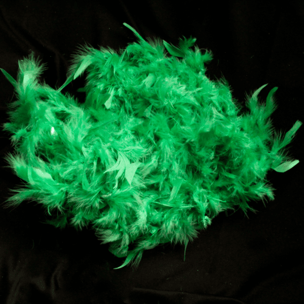 Boa o estola verde
