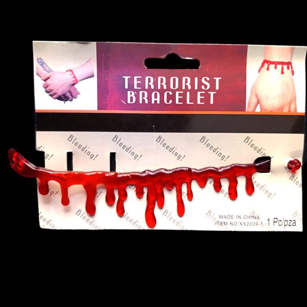 Pulsera gotas de sangre