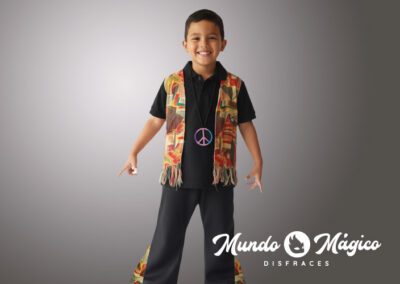 Hippie de colores niño