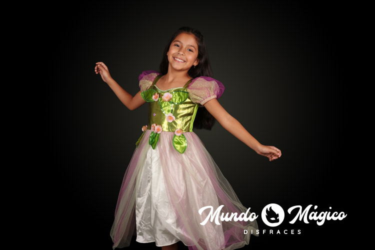 PC.H.490 Hada rosado verde T6 8