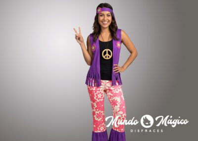 PC.HIM.302 Hippie mujer rosado T12 14 XS
