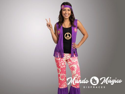 PC.HIM.302 Hippie mujer rosado T12 14 XS