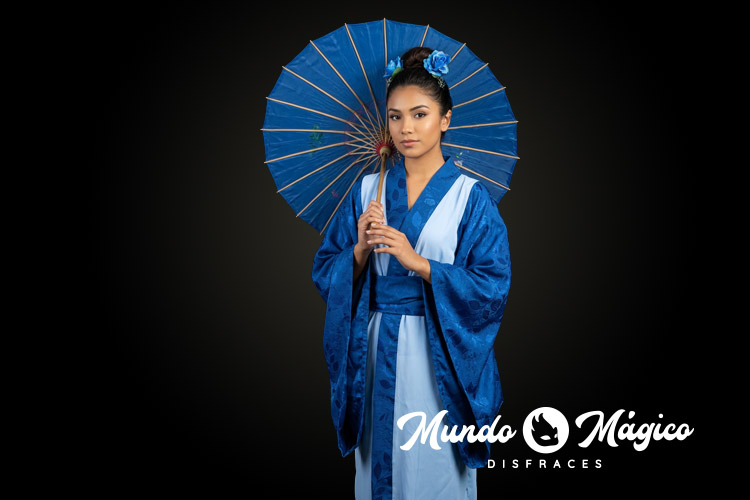 PS.JA.152 Japonesa Azul y Celeste TM L