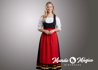 PS.AL.131 Alemana rojo y negro TM L