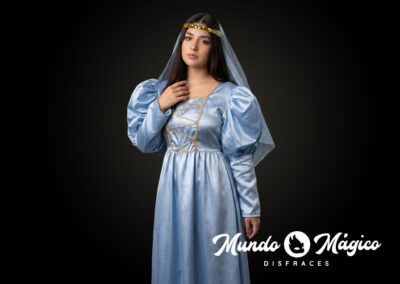 PC.DM.5 Dama Medieval Celeste TL XL