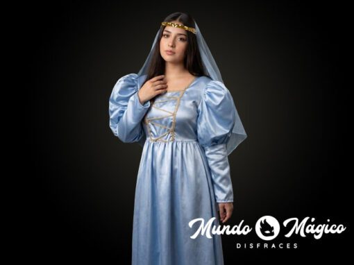 PC.DM.5 Dama Medieval Celeste TL XL